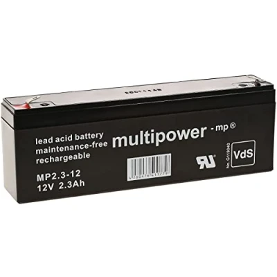 Abbildung von akku net Bleiakku (multipower) MP2,3 12 ersetzt MP2,2 VDs, 12V, Lead Acid