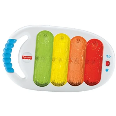 Abbildung von Mattel BLT38 Fisher Price Babys erstes Xylofon mit Licht und Musik