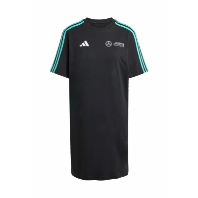 Abbildung von Adidas Damen Mercedes AMG Petronas Formula ONE Team DNA Tee Dress Women, Black/White, L