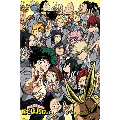 Abbildung von Close Up My Hero Academia Poster School Compilation (61 cm x 91,5 cm)