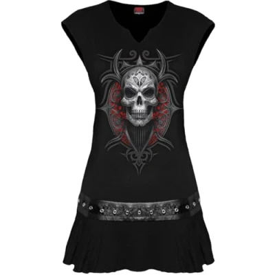 Abbildung von Spiral High Priestess Frauen T Shirt schwarz S 95% Viskose, 5% Elasthan Gothic, Rockwear