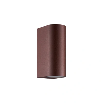 Abbildung von Außenwandleuchte Dion Double, rost, GU10, Aluminium, IP44