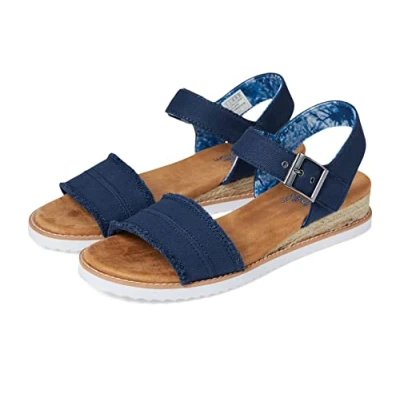 Abbildung von Skechers Damen Desert Kiss Adobe Princess Sandale, Marineblau, 36 EU