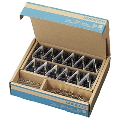 Abbildung von Shimano Unisex Erwachsene J04C Scheibenbremsbelag, Schwarz,Silber, Einheitsgröße