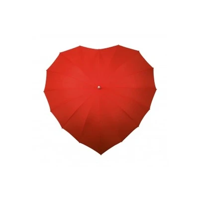 Abbildung von Falcone Parapluie Droit Toile en Forme de Coeur Rouge Regenschirm, 80 cm, Rot (Rouge)