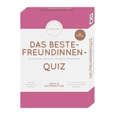 Abbildung von Erzähl mal! Das Beste Freundinnen Quiz: Original. Fragespiel für einen schönen Abend mit der besten Freundin ab 16 Jahren (Elma van Vliet Quizze &amp; Fragespiele)