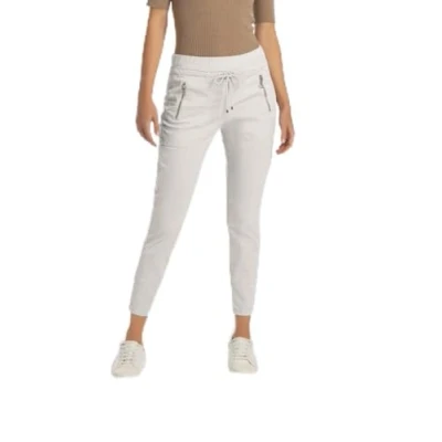 Abbildung von MAC Jeans EASY Stoffhose, Damen, Größe: 36, Beige