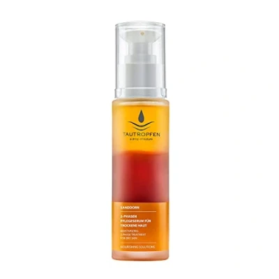 Abbildung von Tautropfen Sanddorn Nourishing Solutions 2 Phasen Pflegeserum f&uuml;r trockene und fettarme Haut 50 ml