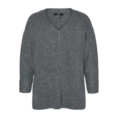 Abbildung von Vero Moda Curve Vmcfiluca LS VNCK LONG GA CUR NOOS Strickpullover, Damen, Größe: 48/50, Balsam green