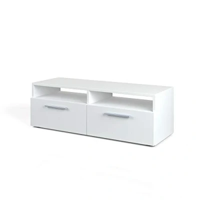 Abbildung von Vicco Lowboard Diego, Weiß Hochglanz, 95 x 38 cm