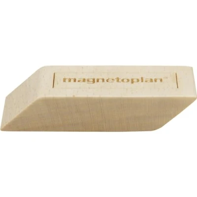 Abbildung von kaiserkraft Design Holzmagnete VE 4 STK LxBxH 60 x 20 13 mm Hellbraun