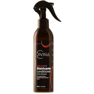Abbildung von Entwirrungsspray mit natürlichen Extrakten für lockiges, supergelocktes und Afro Haar Natural&amp;Amazing von DIVINA BLK (250ml)