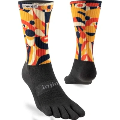 Abbildung von Injinji TRAIL MIDWEIGHT CREW ARTIST DESIGNED MARIPOSA S