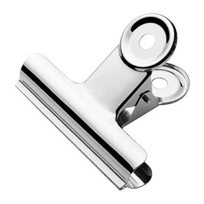 Abbildung von Westcott Bulldog Klammern, Silber, 75x17mm