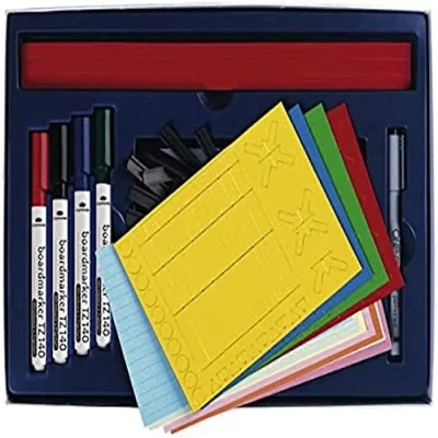 Abbildung von Legamaster 7 435200 Zubehörset für Planung von bis zu 40 Personen/Objekten am Whiteboard Planer, mit Markern, Magnetsymbolen und magnischen Etikettenträgern