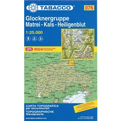Abbildung von Glocknergruppe 1:25 000: Matrei Kals Heiligenblut Wanderkarte 1:25000 (Carte topografiche per escursionisti, Band 76)