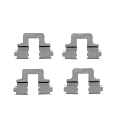 Abbildung von HELLA 8DZ 355 203 551 Zubehörsatz, Scheibenbremsbelag VOLKSWAGEN: Golf 6, Caddy 3 Kombi, 5 Schrägheck, AUDI: A6 C6 Avant, A3 Sportback