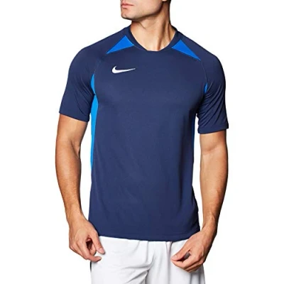 Abbildung von Nike Herren Legend Jersey SS Trikot, Midnight Navy/Royal Blue/White, S