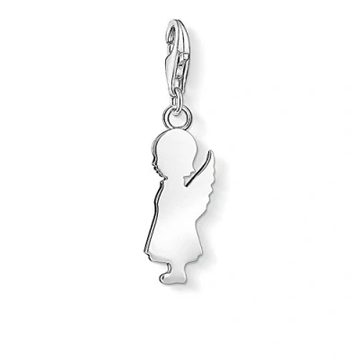Abbildung von Thomas Sabo Damen Charm Anhänger Engel Mädchen Club 925 Sterling Silber 1319 001 12