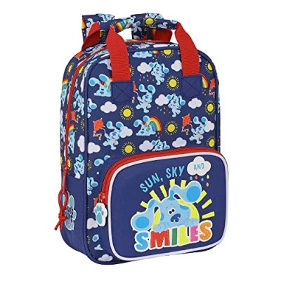 Abbildung von safta Unisex Kinder Artikel Kinderrucksack mit Griffen von Blues Clues, bunt, Medium