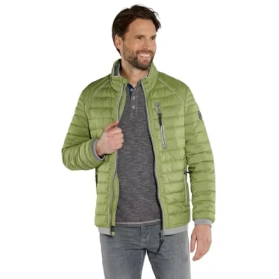 Abbildung von engbers Herren Steppjacke regular, 36496, Hellgruen in Größe 50