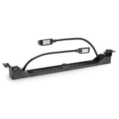 Abbildung von Adam Hall 87463 19&quot; LED Rackleuchte 2 fach mit Dimmer