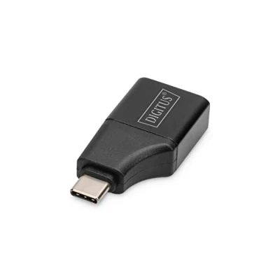 Abbildung von DIGITUS USB C auf HDMI Typ A Adapter 4k/30HZ Plug &amp; Play Aluminiumgehäuse Schwarz