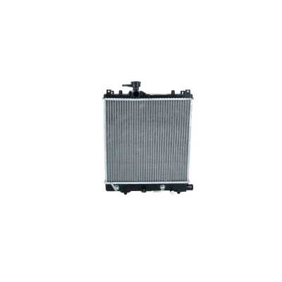 Abbildung von NRF 53445 Kühler, Motorkühlung Aluminium 350 348 25 Kühlrippen gelötet SUZUKI: Wagon R+ I Schrägheck