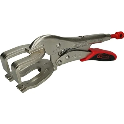 Abbildung von KS Tools 1152078 Schweiß Gripzange mit Easy Release, 45 mm, Länge 270 mm