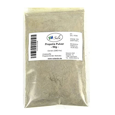 Abbildung von Sala Propolis Pulver Extrakt konv. (50 g Beutel)