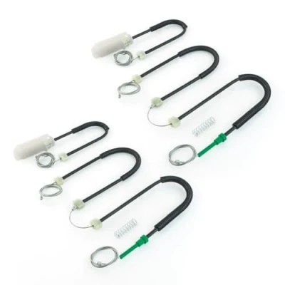 Abbildung von LST 2x FENSTERHEBER REPARATURSATZ SEILZUG SET VORNE L + R CLS C219