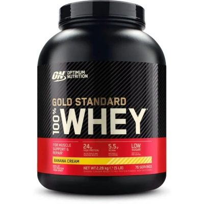 Abbildung von OPTIMUM NUTRITION Gold Standard Whey 2260g Dose / Banana Cream