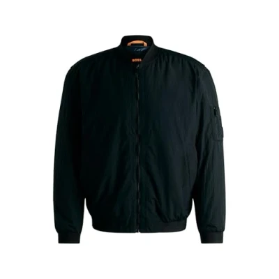 Abbildung von BOSS Olmec Bomberjacke, Herren, Größe: 48, Black