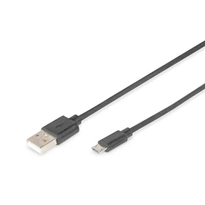 Abbildung von Assmann DIGITUS Micro USB 2.0 Anschlusskabel Typ A mikro B St/St, 1,8m