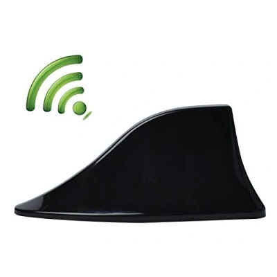 Abbildung von Haifischflosse Antenne Universelle, Autoantenne Dach, Dachantenne Auto FM/AM für Die Autos SUV LKW von Poweka