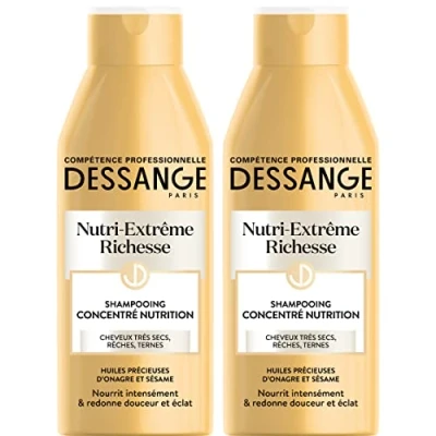 Abbildung von Dessange Nutri Extrême Richesse Shampoo Konzentrat für die Haare, sher trockene oder matte 250 ml, 2 Stück