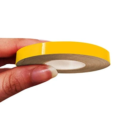 Abbildung von 4R Quattroerre.it 10483 Trim Stripes Klebestreifen für Autos, Gelb, 7 mm x 10 mt