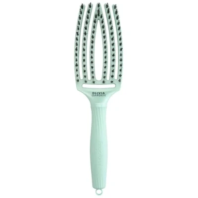 Abbildung von Olivia Garden Bürste Fingerbrush Iconic Boar &amp; Nylon Arctic Teal Stuks 1 stück