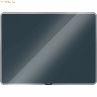 Abbildung von Leitz magnetisches Whiteboard aus Glas, 800 x 600, Samtgrau, Cosy Serie, 70430089