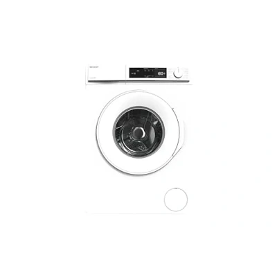 Abbildung von Sharp Waschmaschine ES NFA714WWNA DE, 7 kg, 1400 U/min, 15 Programme, Kindersicherung, Überlaufschutz, Aquastop