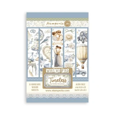 Abbildung von Stamperia Timeless A5 Washi Pad (8pcs) (SBW20)