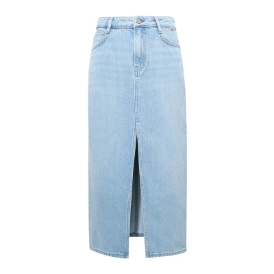 Abbildung von Mavi Marin Jeansrock, Damen, Größe: Large, Lt blue