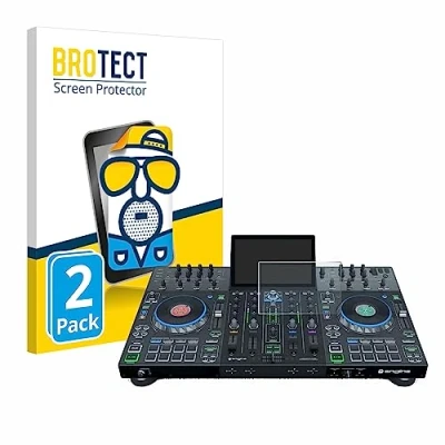 Abbildung von BROTECT Entspiegelungs Schutzfolie für Denon DJ Prime 4/4+ (2 Stück) Matte Displayschutz Folie, Anti Reflex, Fingerprint