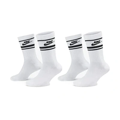 Abbildung von Nike Sportswear Calzini 2 PACK Socken Bianco Nero, Damen, Größe: 47 50, nero