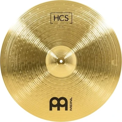 Abbildung von Meinl Cymbals HCS Ride — 22 Zoll (Video) Schlagzeug Becken (55,88cm) Messing, Traditionelles Finish (HCS22R)