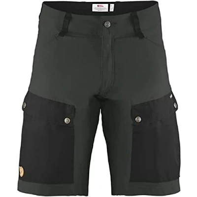 Abbildung von FJALLRAVEN Keb Shorts M Kurze Hose, Grau (Black/Stone Grey), 56 Herren