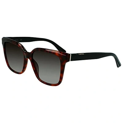 Abbildung von Calvin Klein Damen CK21530S Sunglasses, Brown Havana, Einheitsgröße
