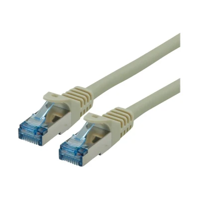 Abbildung von ROLINE Patchkabel Kat.6A S/FTP (PiMF), Component Level, LSOH, blau, 0,5 m