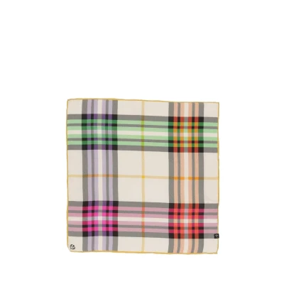 Abbildung von Fraas Plaid KARO Tuch, Damen, Größe: One Size, Honest white