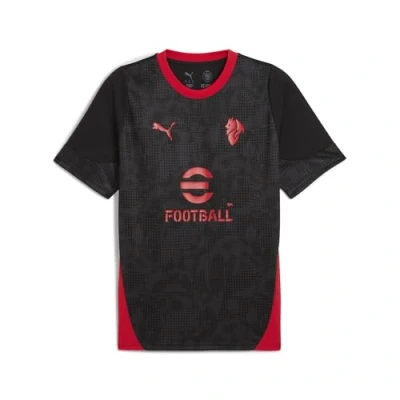 Abbildung von Puma AC Milan Trainingstrikot Herren Mit Print Black/Red Größe: 3XL